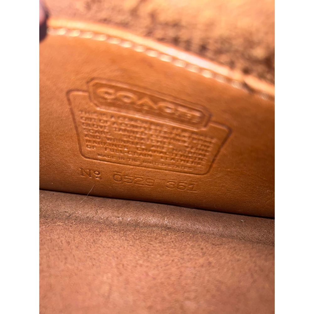 Coach Convertible Clutch vintage 70’s NYC USA Serial #361-4508 now style #9635 - Picture 5 of 12